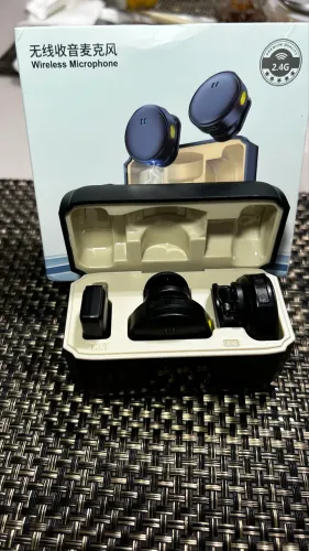 Microfone de lapela Wireless