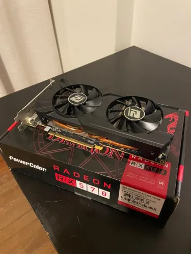 Placa de vídeo rx 570 redragon 4g