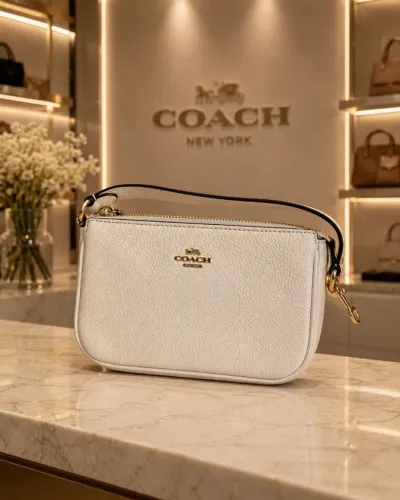 Bolsa Coach Original - Branca | Nova com Etiqueta