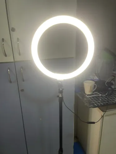 Ring Ligth 12 polegadas - Com tripé de 2m