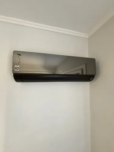 ar condicionado lg dual inverter preto 12000 btus quente/frio