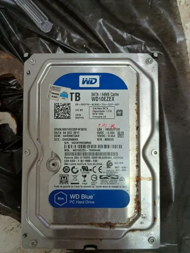 HD WD 1TB 7200 RPM