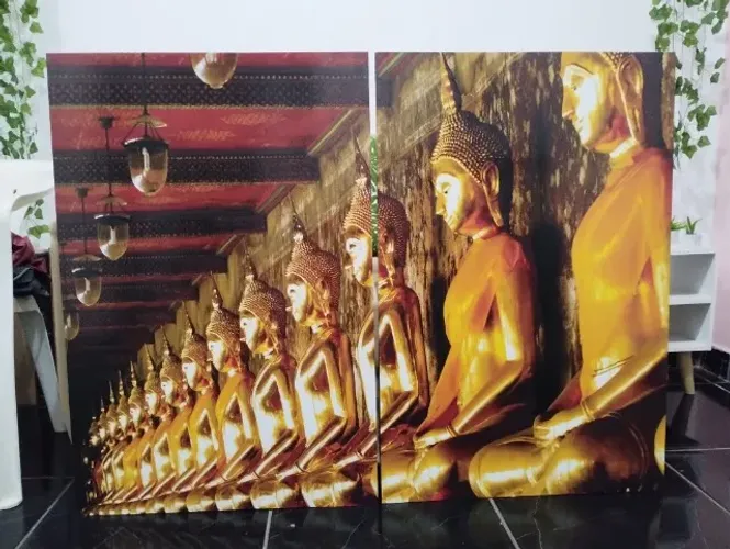 QUADRO BUDAS TAILANDESES 120X90