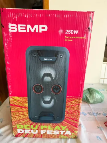 Caixa de som amplificada Semp 250w TR250B