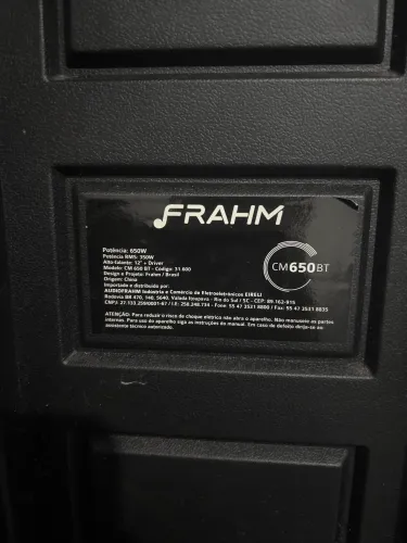 Caixa de som FrahM