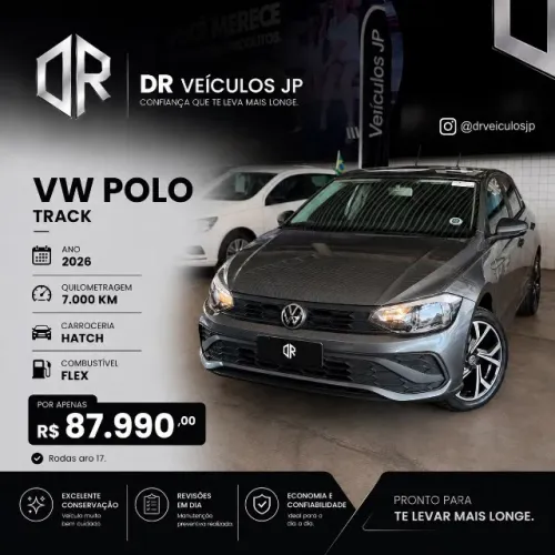Volkswagen Polo Track 1.0 Flex 12V 5P 2026