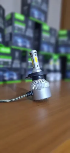 Lâmpadas h4 8mil lumens 3D para moto