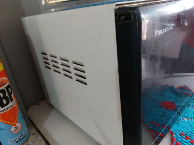 Micro-ondas panasonic entrego