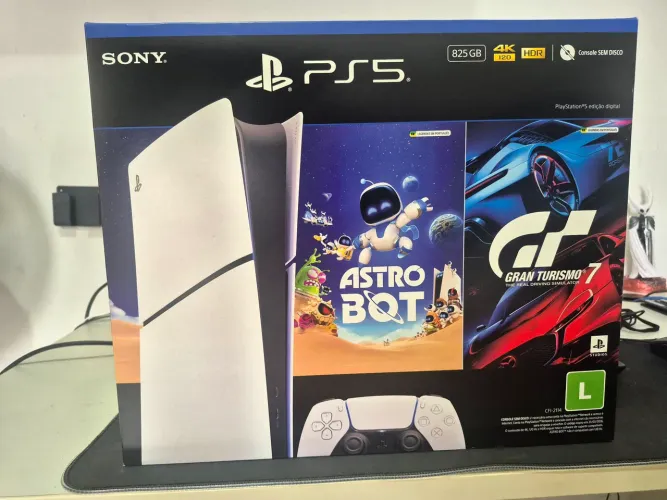 PS5 SLIM DIGITAL SEMI NOVO