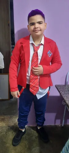 Roupa completa rebelde para cosplay 