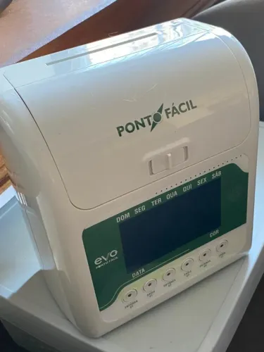 Máquina De Bater Ponto + porta Cartão de parede