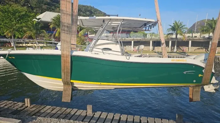 LANCHA FISHING 26,5 - PARELHA EVINRUDE 115HP