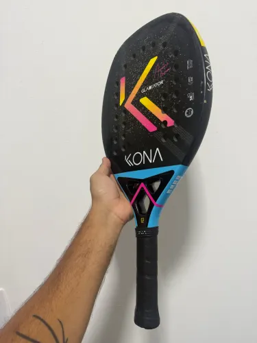Raquete Beach tennis kona gladiador 2025 andré baran