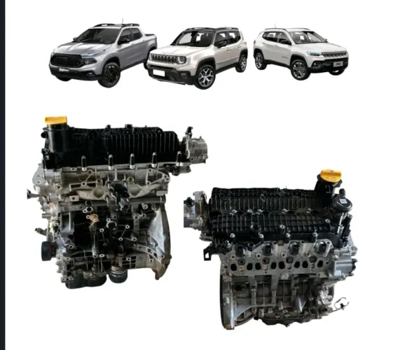 MOTOR PARCIAL 1.3 FLEX TURBO T270 COMPASS RENEGADE TORO 2022 - 2025