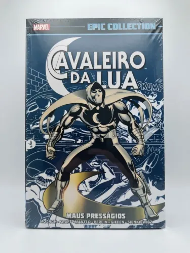 Epic Collection: Cavaleiro da Lua - Maus Presságios (novo/lacrado)