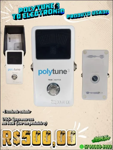 Pedal TC Electronic PolyTune 3