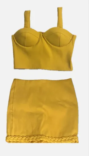 conjunto amarelo