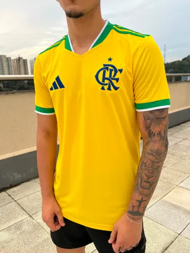 Camisa flamengo Brasil, edição limitada
