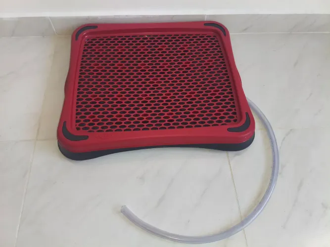 Sanitário para pet com mangueira