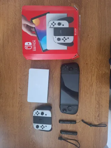 Nintendo switch desbloqueado+case+controle