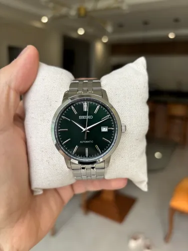 Relógios Masculinos Essentials Ss Automatic Green Dial