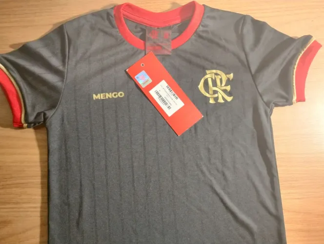 Camisa Flamengo licenciada original, tamanho P (4 anos)