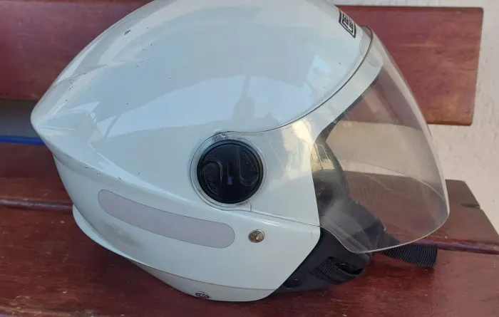 Capacete aberto pro tork new liberty tamanho 60 Honda fan titan CG START Yamaha Suzuki