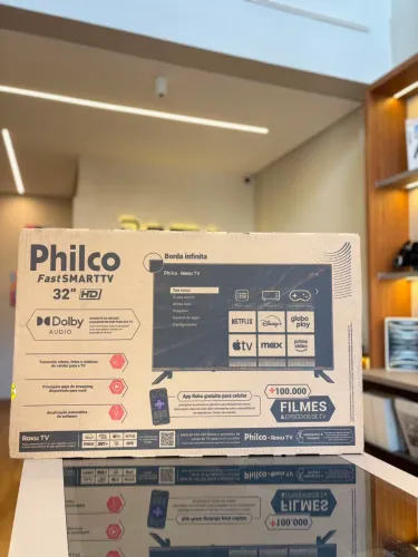Smart TV Philco 32? Roku Nova/ Loja Física