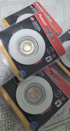 Spot LED Direcionável Avant Supimpa - 3W - 3000K (Luz Amarela) - NOVO/LACRADO