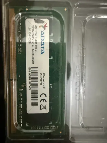 Memória RAM 4GB DDR4 2400MHz ADATA 
