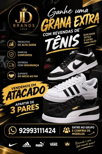 Revendas de tenis