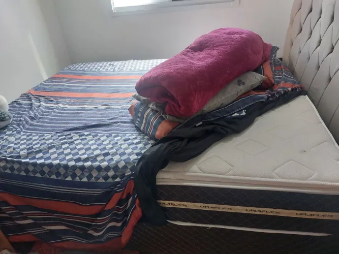 Cama com cab de casal king molas ensacadas de alto padrão preço impermeável nova com nota