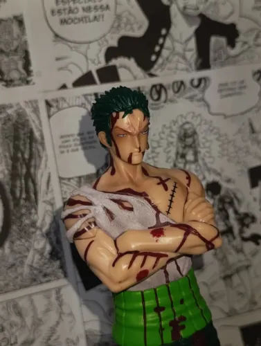 OPORTUNIDADE | Action Figure Roronoa Zoro - Thriller Bark + Head Extra