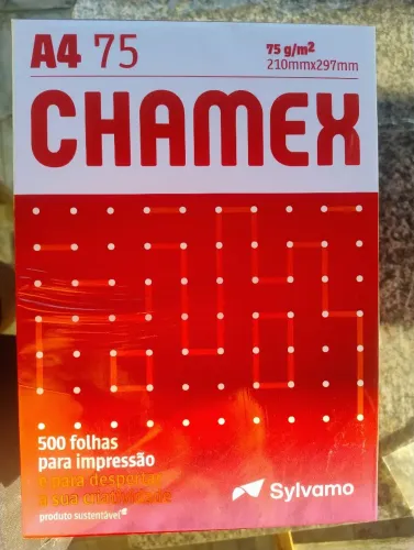 Folha de papel a 4