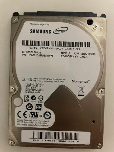 Hd Samsung de 2tb