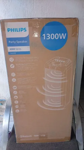 Caixa de Som Speaker Philips Preta TAX4209/78