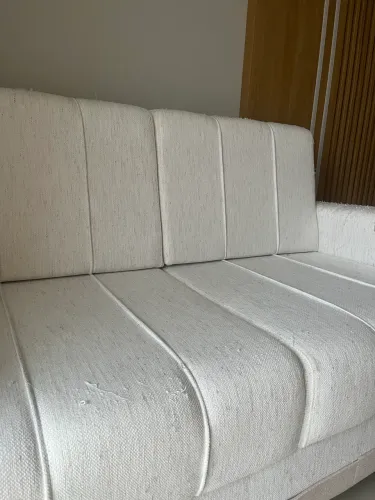 Sofá em linho 