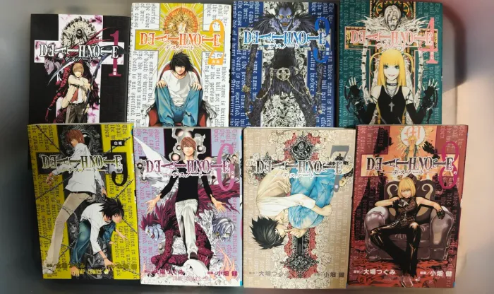 Coleção de Mangá Death Note em Japones