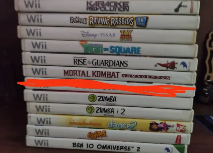 Troco Jogos de nintendo Wii
