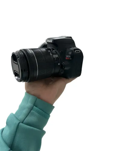 Câmera Canon sl2 kit lente 18-55mm seminova