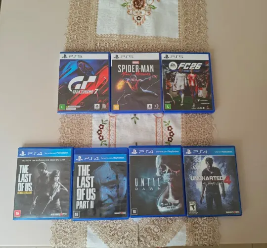Playstation Jogos de Ps5 e Ps4