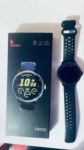 Relógio Smartwatch Bettdow fb050 gps integrado tela amoled