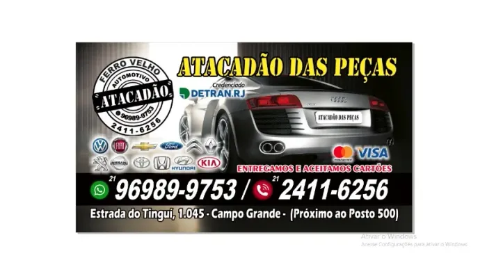 LOJA ATACADÃO DAS PEÇAS AUTO PEÇAS EM CAMPO GRANDE RJ 