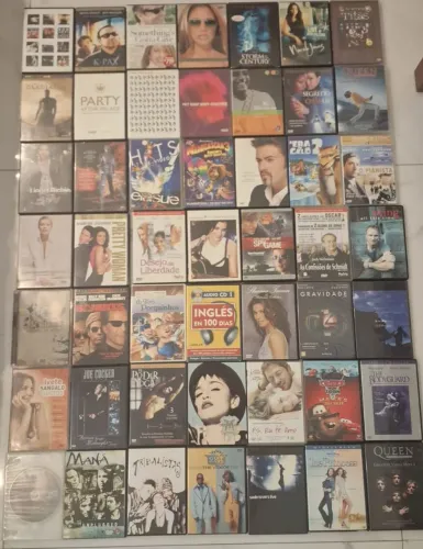 Kit de 49 DVD + Aparelho de DVD LG