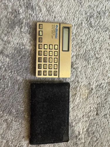 Calculadora dismac MINI CARD 12 para colecionadores