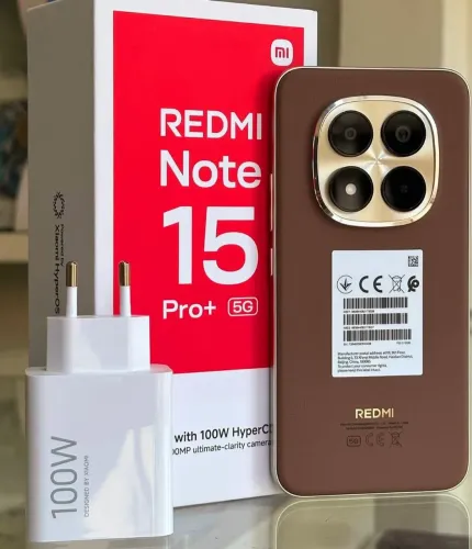 Xiaomi Smartphone Redmi Note 15 Pro+ Plus 5G Lacrado 200MP Novo Na Caixa Pronta Entrega