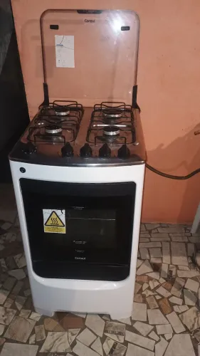 Fogão 4 bocas para gás encanado