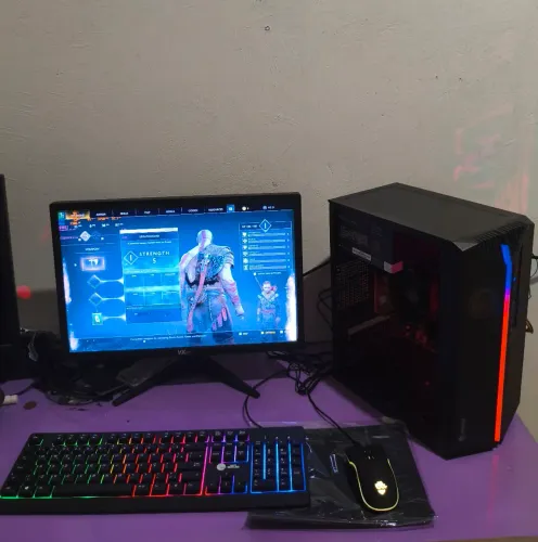 PC Gamer Ryzen 3 3200G 16GB SSD 256GB + Monitor de Brinde