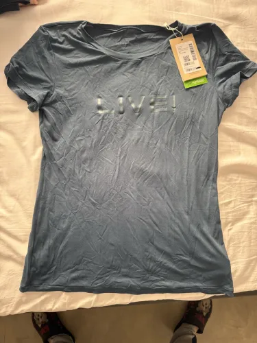 camiseta live! misteel blue p - nova com etiqueta 