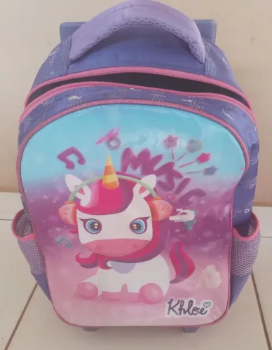 Mochila infantil feminina Khloe semi-nova